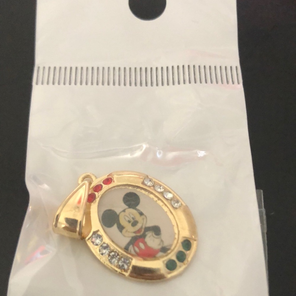 Mickey 14K GP Pendant